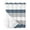 Haze blue gray, variant on No Hook Cloth Fabric Shower Curtain with Snap in Liner, Navy Blue Green Stripe Waterproof Shower Curtains Set with See Through Top Window, Modern Art Horizontal Striped Bath Curtains Shower 72"x72"