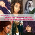 thumbnail image 4 of 100%1 Roll Brazilian Wool Hair Acrylic Yarn for African Braids/Senegalese Twist/Faux Locs/Wraps/Dreadlocks, 4 of 4