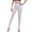 White, variant on YM YOUMU Women Faux Leather Leggings Skinny Stretchy Pencil Pants Trousers