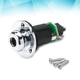 thumbnail image 2 of 1/4 Inch Acoustic Electric Guitar End Pin Output Input Jack Socket Guitar Equalizer EQ Preamp Socket Strap Pin 6.35mm (Black), 2 of 8