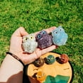 thumbnail image 6 of JHGoosa Home Decoration Natural Crystal Gravel Epoxy Owl Desktop Ornament Decorative Ornament Natural Mixed Quartz Crystal Stone Rock Gravel, 6 of 9