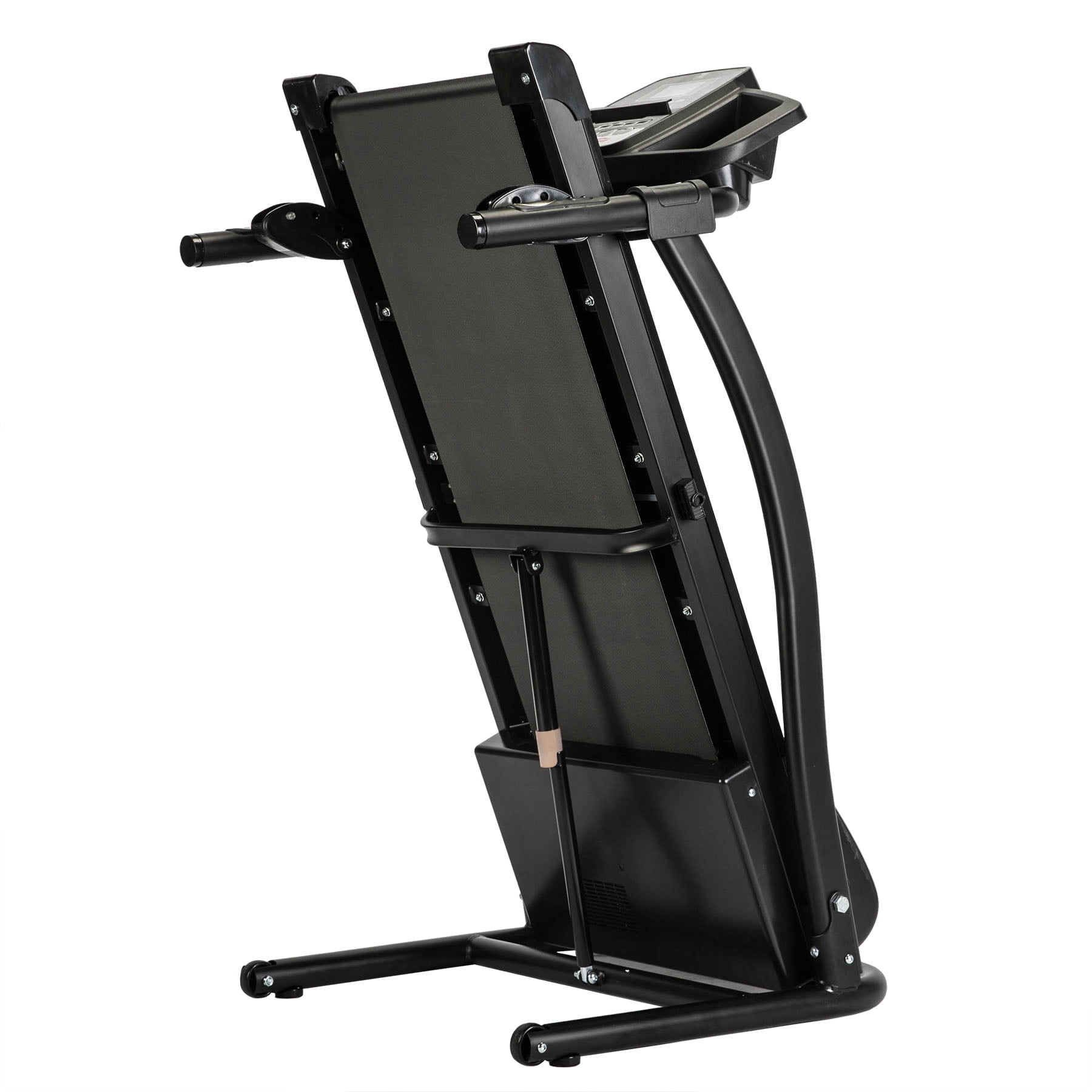 Folding Treadmill Electric Motorized Running Machine with Downloadable Sports App Control Walking & Running OR Treadmill Mat, Cup Holder, MP3 Player & Wheels Easy Assembly