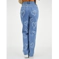 thumbnail image 3 of Jeans Wide Leg corazón Balam/Juvenil, 6477 (Medio) azul ECH, 3 of 6