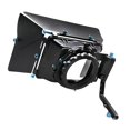 thumbnail image 1 of DSLR Rig Matte Box Yotijar Soporte de barra de riel de 15 mm M2 Banderas de aluminio, 1 of 10