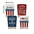 thumbnail image 3 of Independence Day Chair Covers Set Of 4 Memorial Day 4th Of July Decorations For Home Kitchen Dining Party Holiday Decor, 3 of 6