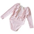 thumbnail image 2 of ‌‌LYMAYTER Girls One-Piece Swimsuits Toddler Long Sleeve Ruffle Bathing Suit Cute Kids Summer Beachwear‌, 2 of 8