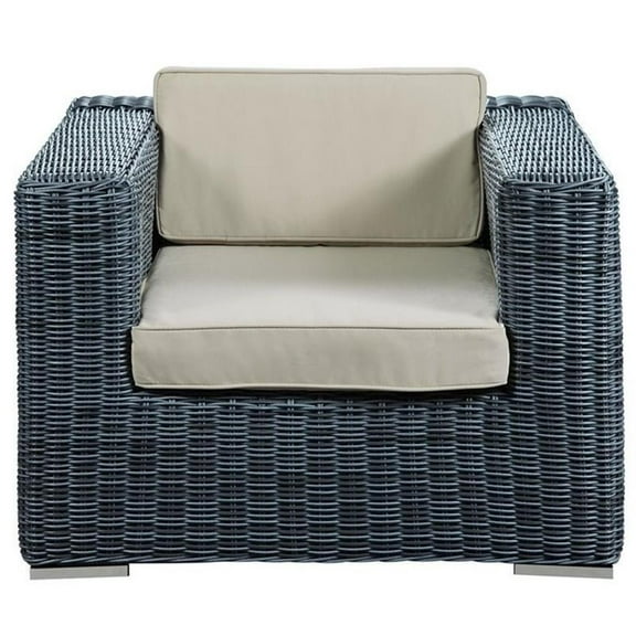 Modway Summon Outdoor Patio Fabric Sunbrella Armchair, Multiple Colors