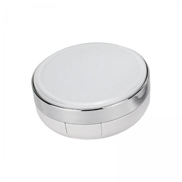 2xCaja de Cojín de Aire con Soplo de Polvo, Caja de Cosméticos Vacía, Contenedor de Polvo de Maquillaje, Soporte de Estuche de Maquillaje Recargable, , 4 piezas