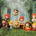 thumbnail image 2 of Disney Princess and Their Ride Action Figure Toys Kawaii Aurora Merida Moana Ariel Rapunzel Belle Mulan Jasmine Figures Gifts, 2 of 5