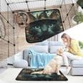 thumbnail image 7 of Qxltty Black Cat Haunted House Cat litter Pads Pet Set of 3 Diaper Mats Center Anti-leakage Layer Absorbent Soft and Comfortable, 7 of 7