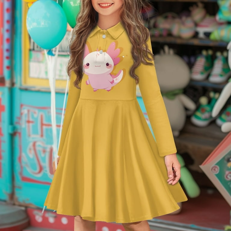 cute long sleeve dresses Modest Long Sleeve Blue Maxi Dress main image 1