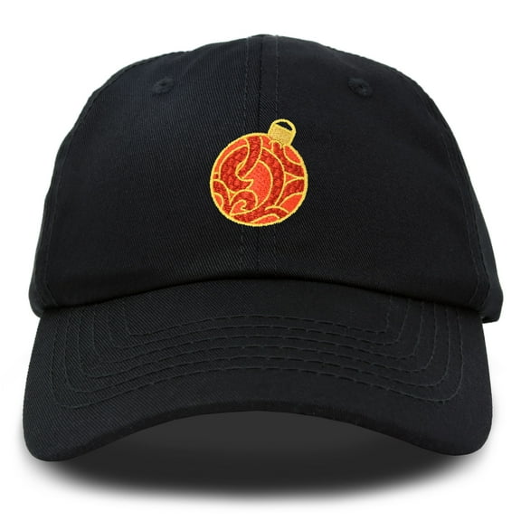 DALIX Holiday Christmas Ornament Hat Womens Baseball Cap in Black