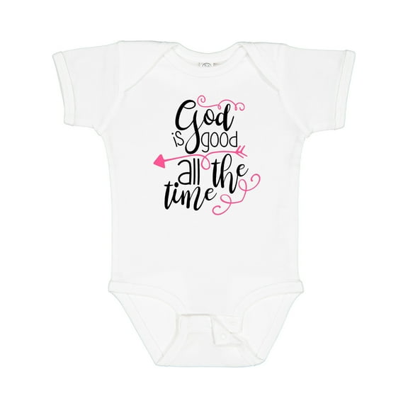 Inktastic God is Good All the Time Gift Baby Boy or Baby Girl Bodysuit