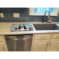 thumbnail image 3 of Winter Holiday Basset Hound Dish Drying Mat, 3 of 7
