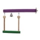 thumbnail image 3 of Juguetes De De Pájaros - 2 en un Perchas De Oscilación Para Los s Budgies Canaries Colco Parrot Stand Perch Swing Juguete, 3 of 9