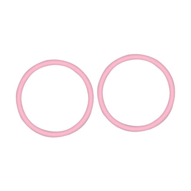2 piezas Correa de soporte de tendón rotuliano Redonda para ciclismo cómodo Rosa