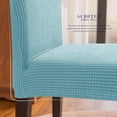 thumbnail image 2 of Subrtex Stretch Textured Plaid Dining Chair Slipcover, 2 of 6