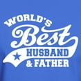 thumbnail image 3 of CafePress - World's Best Husband And Father Dark T Shirt - Men's Classic Graphic Cotton T-Shirt, 3 of 4
