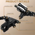thumbnail image 6 of Motorcycle Front Brake Clutch Master Cylinder Lever Reservoir Adjustable for Smooth Operation During Rides, 6 of 7