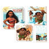 Costume SuperCenter Disneys Moana Party Supplies Pack Including Plates, Napkins and Tablecover for 16