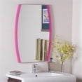 thumbnail image 1 of Decor Wonderland SSM439 Paula'S Miroir Mural Sans Cadre Rose, 1 of 1