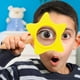 thumbnail image 4 of Lente mano, juguete de ciencia de educación de aprendizaje de bebé, suministros de jardín de infantes juguetes Montessori para Amarillo CUTICAT Lupa de mano, 4 of 7