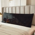 thumbnail image 2 of Fotbe Cool Skull Western Cowboy Funda para Almohada Corporal con Diseño, Funda de Microfibra Ultrasuave de 20x54 Pulgadas, Ropa de Cama Elegante, 2 of 7