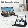 thumbnail image 4 of iPad 10th Generation Case (2022) Rotating Folio Case - Slim 360 Degree Rotating Protective Kick Stand Cover with Auto Sleep/Wake for iPad 10th Gen, A2696 A2757 A2777 -Black, 4 of 7