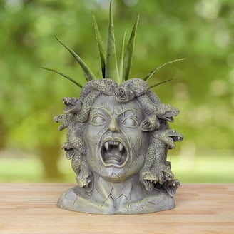 Suncast Sonora 22 Inch Resin Wicker Outdoor Large Porch Flower