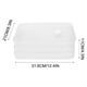 thumbnail image 5 of Airtight Food Storage Containers Set 5-piece Stackable Freezer-safe Bpa-free Plastic Kitchen Organization Meal Prep & Leftovers, Ukhbmc, 5 of 7