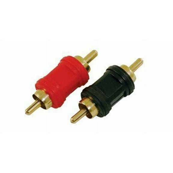 Absolute MM100 Pair RCA Couplers Connector Male to Male