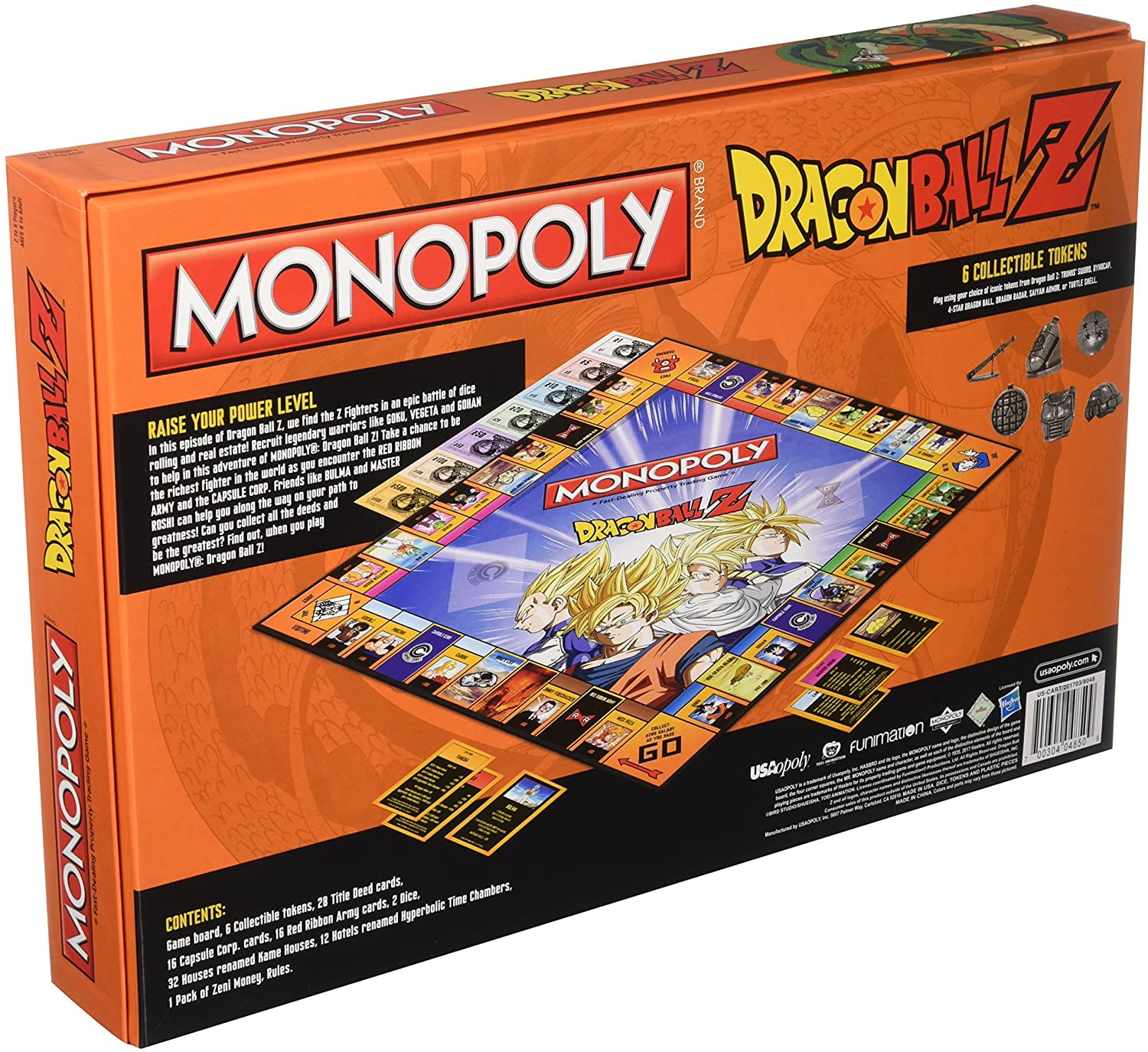 Monopoly: Dragon Ball Z Edition [Board Game, 2-6 Players