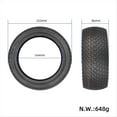 thumbnail image 2 of Neumático de Vacío 10x3.0-6.5 para NinebotMaxG30 Neumático de Scooter Eléctrico de 10 Pulgadas 60/70-6.5 Neumático de Carretera, 2 of 5