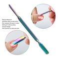 thumbnail image 4 of Cuticle Pusher Tools, Dual Ended Nail Cuticle Pusher Set Metal 4 Pack with Storage Case for Fingernails Toenails, 4 of 7