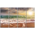 thumbnail image 2 of Sandy Beach Washed By Waves, 2 of 3