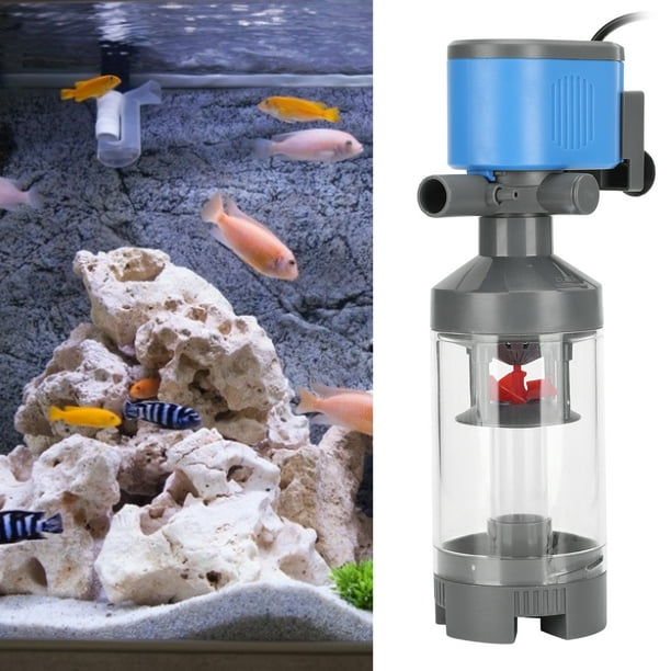 Aquarium Water Filter Low Power Consumption 3 Stage Transparent Aquarium Filter For Fish Tank Aquarium EU Plug 220V