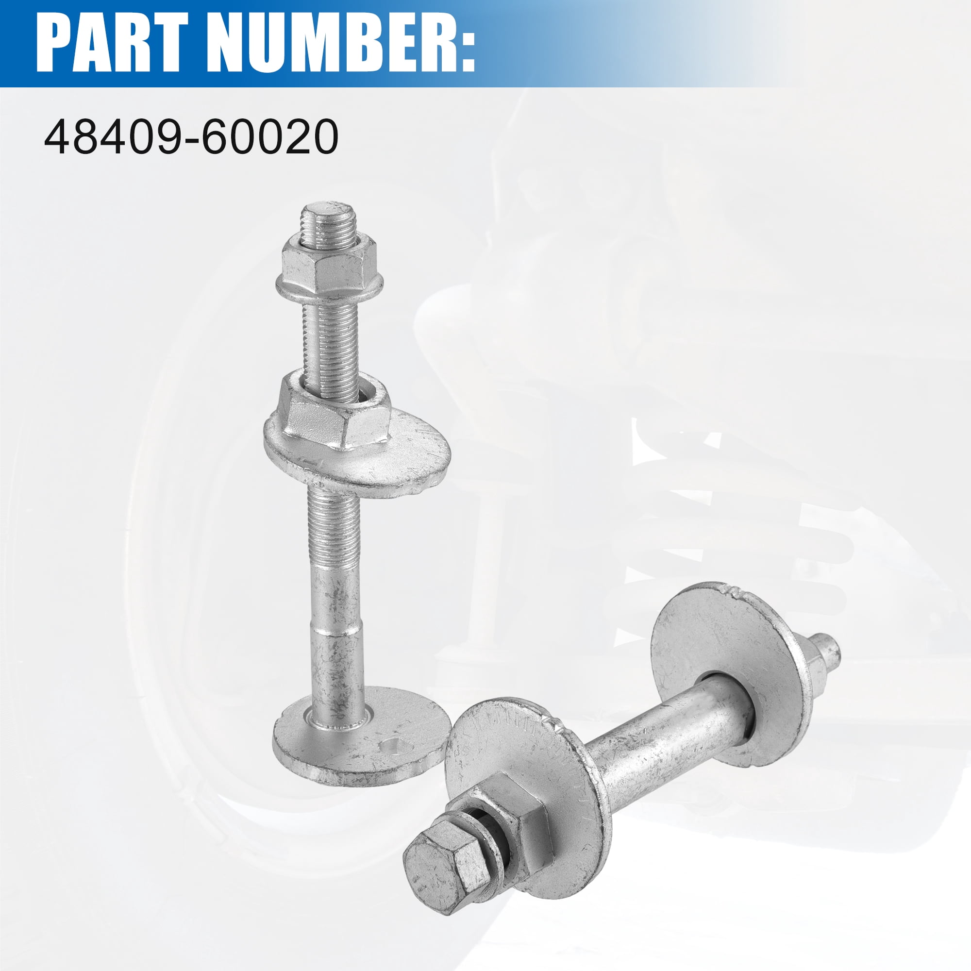 Unique Bargains Front Alignment Camber Adjustment Bolts Kit for Toyota Vehicles