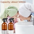 thumbnail image 2 of Plastic Spray Bottle Trigger Empty Spray Bottles Container for Water  Essential Oils  Hair  Cleaning Products  Adjustable Head Sprayer and Stream, 2 of 8