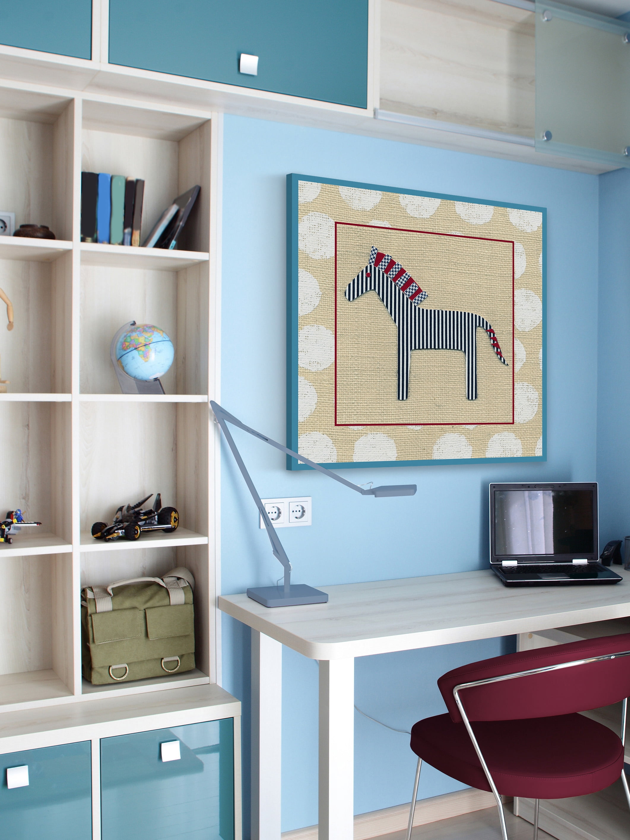Marmont Hill Katherine’s Zebra Canvas Wall Art