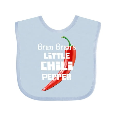 

Inktastic Gran Gran s Little Chili Pepper Gift Baby Boy or Baby Girl Bib