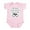 Petal Pink, variant on CafePress - Mydadarrestblack Body Suit - Baby Light Bodysuit, Size Newborn - 24 Months