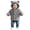 Grey, variant on JUMEYU Winter Jacket Toddler Girl Baby Girls Fuzzy Plush Hooded Jacket Sherpa Zip-Up Front Toddler Coat 18 24 Months (White,18-24 Months)