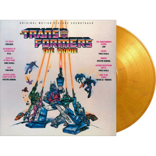 Transformers : le Film (Bossette Originale) - Vinyle Coloré Marbré 'Unicon' Limitée à 180 Grammes