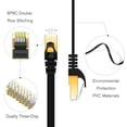 thumbnail image 3 of Cable de conexión Ethernet Cat 7 blindado de 100 pies negro, 3 of 3