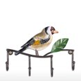 thumbnail image 1 of Pájaro Gancho de pared Hierro decorativo Colgador de pared Montado en la pared Llave Sombr Tooarts escultura de hierro, 1 of 7