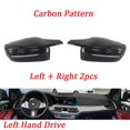 thumbnail image 1 of Rhd Carbon Fiber Exterior Side Rearview Mirror Cover Trim For Bmw 3 4 5 7 8 Series G20 G21 G30 G38 G22 G23 G11 G12 G15 G16 Lhd, 1 of 1