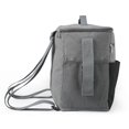 thumbnail image 5 of Organizador de cochecito de bebé de alta calidad, portabotellas, accesorios multiusos para cochecito de bebé, bolsa de almacenamiento para cochecito, bolso para mamá, gris, 5 of 5