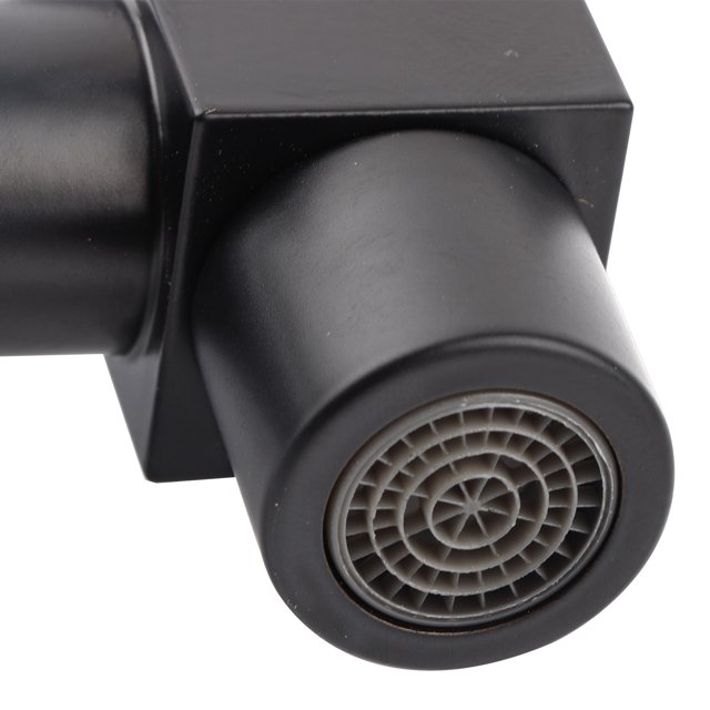 Grifo De Agua Fría De Rosca G3/4, Grifo De Lavadora Cuadrado De Latón Montado En La Pared Negro, Piezas De Repuesto De Grifo De Agua Fría Para Lavandería