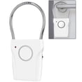 thumbnail image 1 of Vensio Alarme de Poignée de Porte Super Forte 115 dB, Dispositif de Sécurité Antivol Sans Fil avec 3 Réglages Réglables pour Hôtel et Maison, 1 of 9