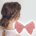 thumbnail image 2 of Unique Bargains 1 Pc Cute Bow Spring Hair Clips Pink, 2 of 5